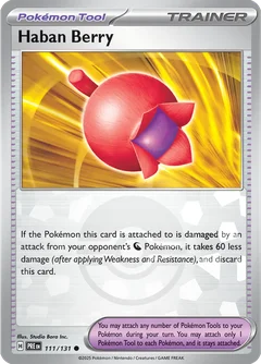 Haban Berry Poke ball Holo 111